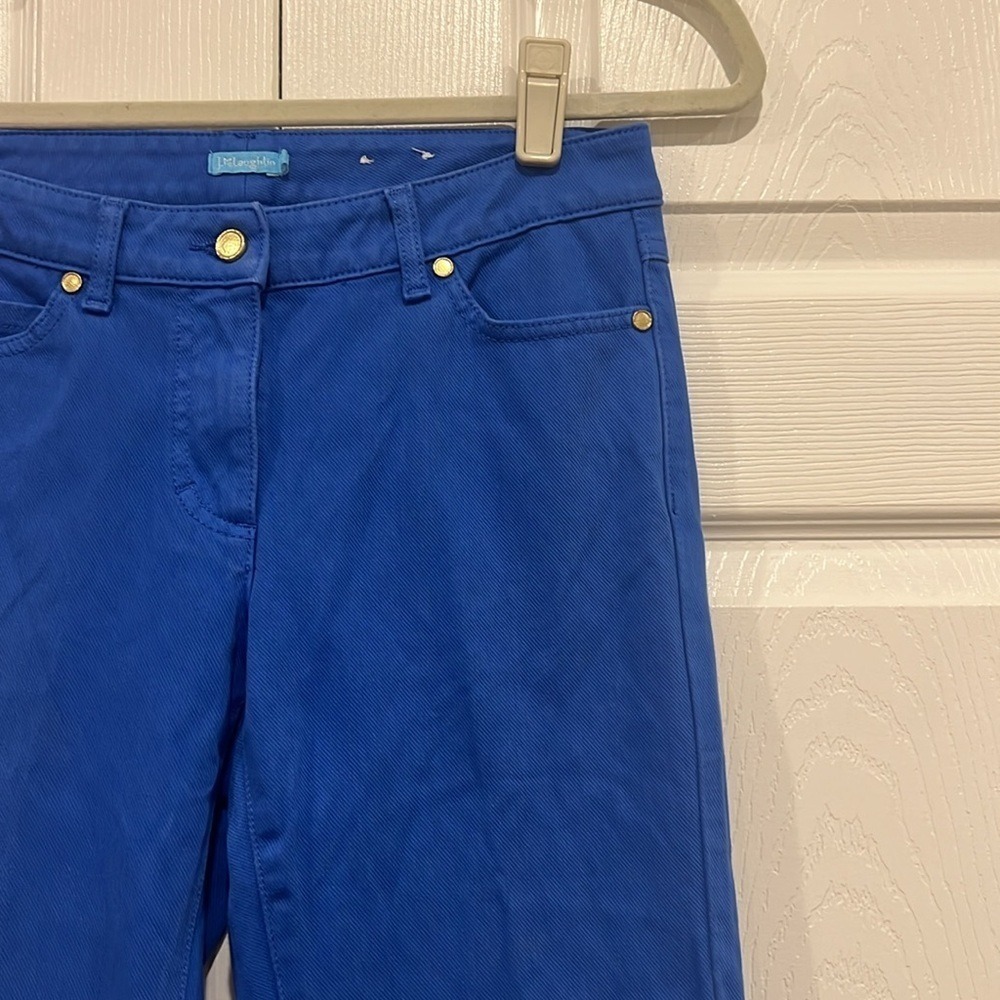 J. McLaughlin Lexi 5 Pocket‎ Jeans Womens Blue Slim Fit Size 2 - Picture 2 of 8